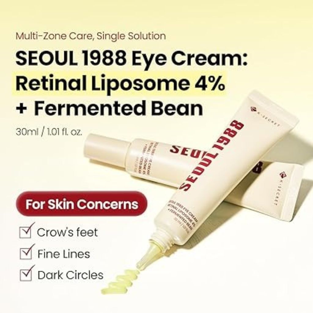 K-Secret Seoul 1988 Retinal  Eye Cream Your Store