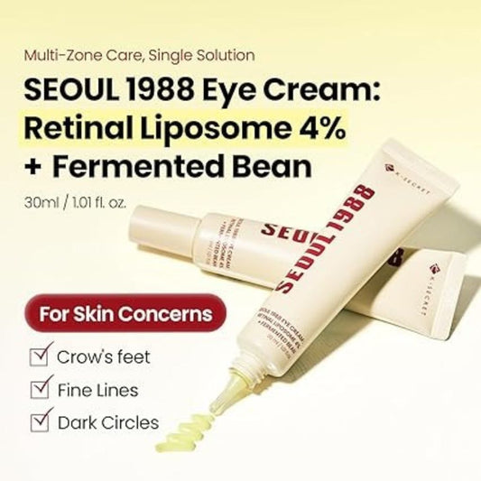 K-Secret Seoul 1988 Retinal  Eye Cream Your Store