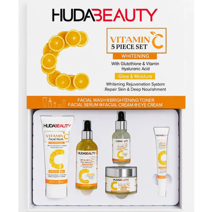 HUDA BEAUTY Vitamin C 5-Piece Skincare Set Your Store