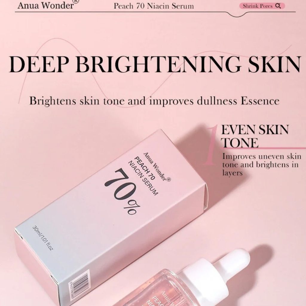 Anua Wonder Peach 70% Niacinamide Serum Your Store