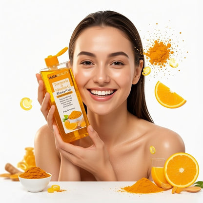 Huda Beauty Turmeric + Vitamin C Shower Gel (550G) Your Store